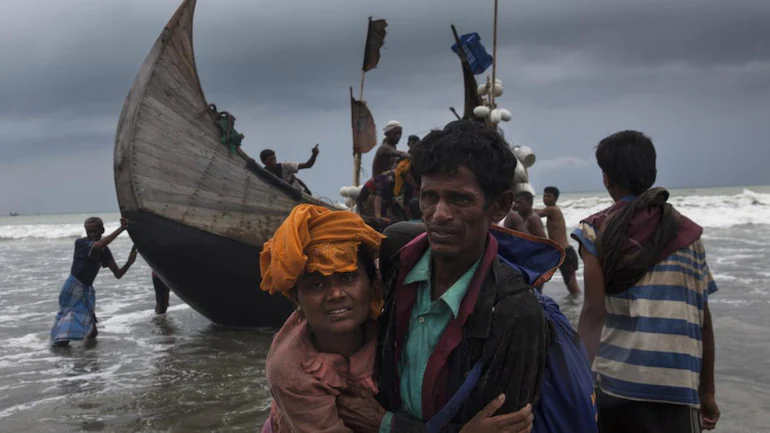 A group of Rohingya refugees, who left Bangladesh last month, were found adrift in the Andaman Sea by the Indian Coast Guard. Bangladesh has refused to take them back